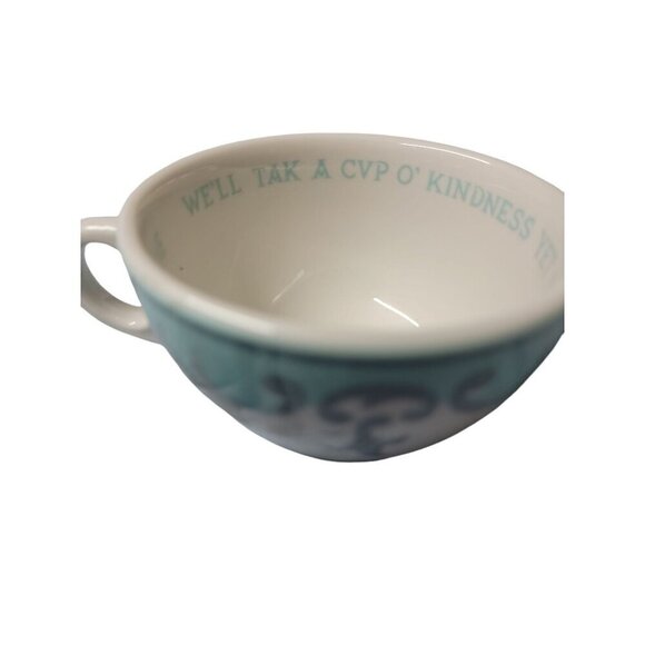 Jackson China Custom Teacups Rod Stewart Auld Lang Syne Lyric Set of 4 Rare Find - Picture 11 of 14